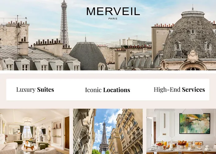 Merveil - Luxury Suite - Tour Eiffel - Bourdonnais