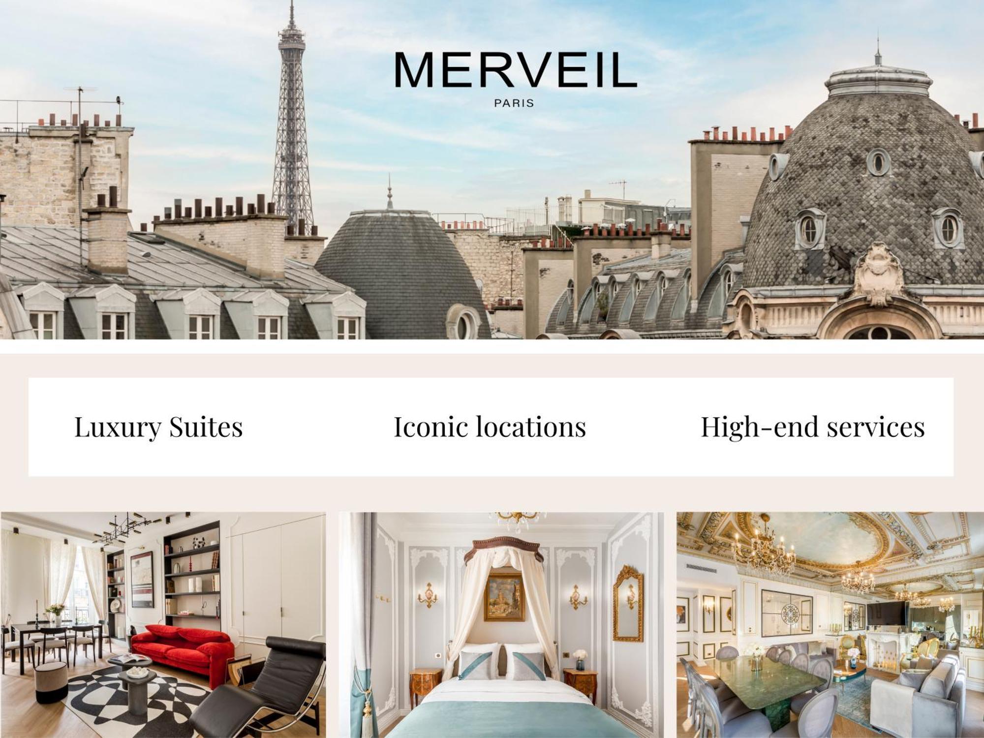 Merveil - Luxury - Tour Eiffel - Bourdonnais Parigi