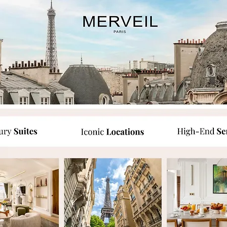 Merveil - Luxury Suite - Tour Eiffel - Bourdonnais Paris Exterior photo